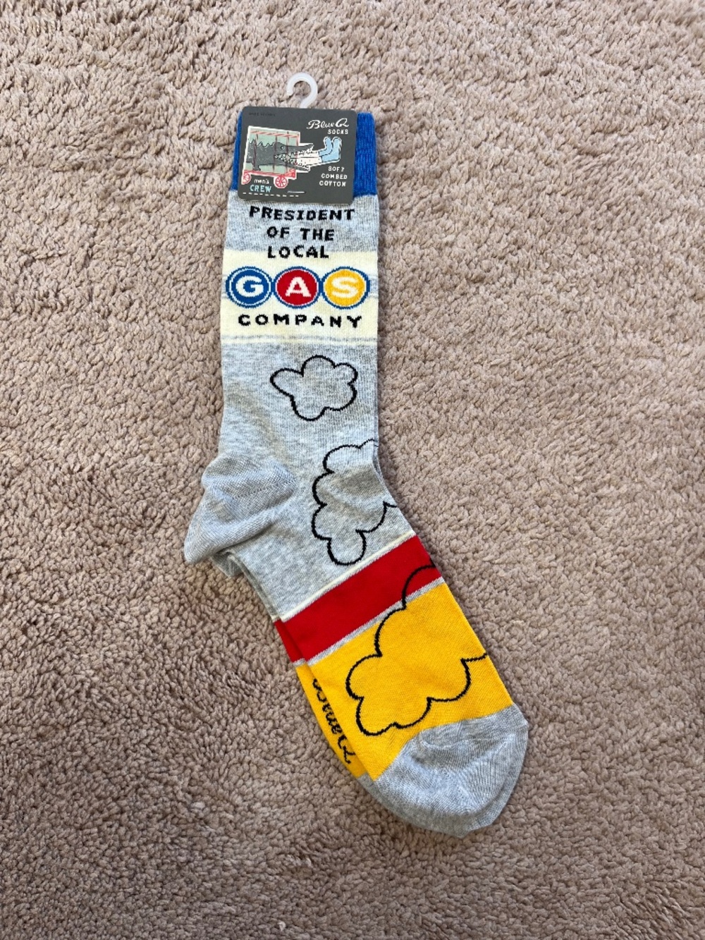 Blue Q cotton socks